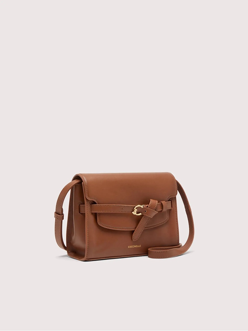 Coccinelle knot-detail leather shoulder bag